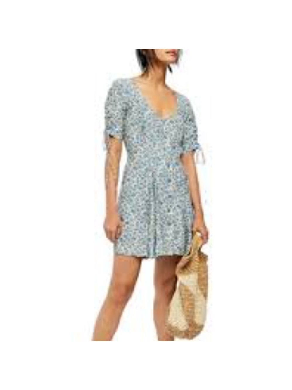 Free People Lace-Up Minidres